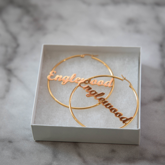 Classy Englewood Hoop Earrings
